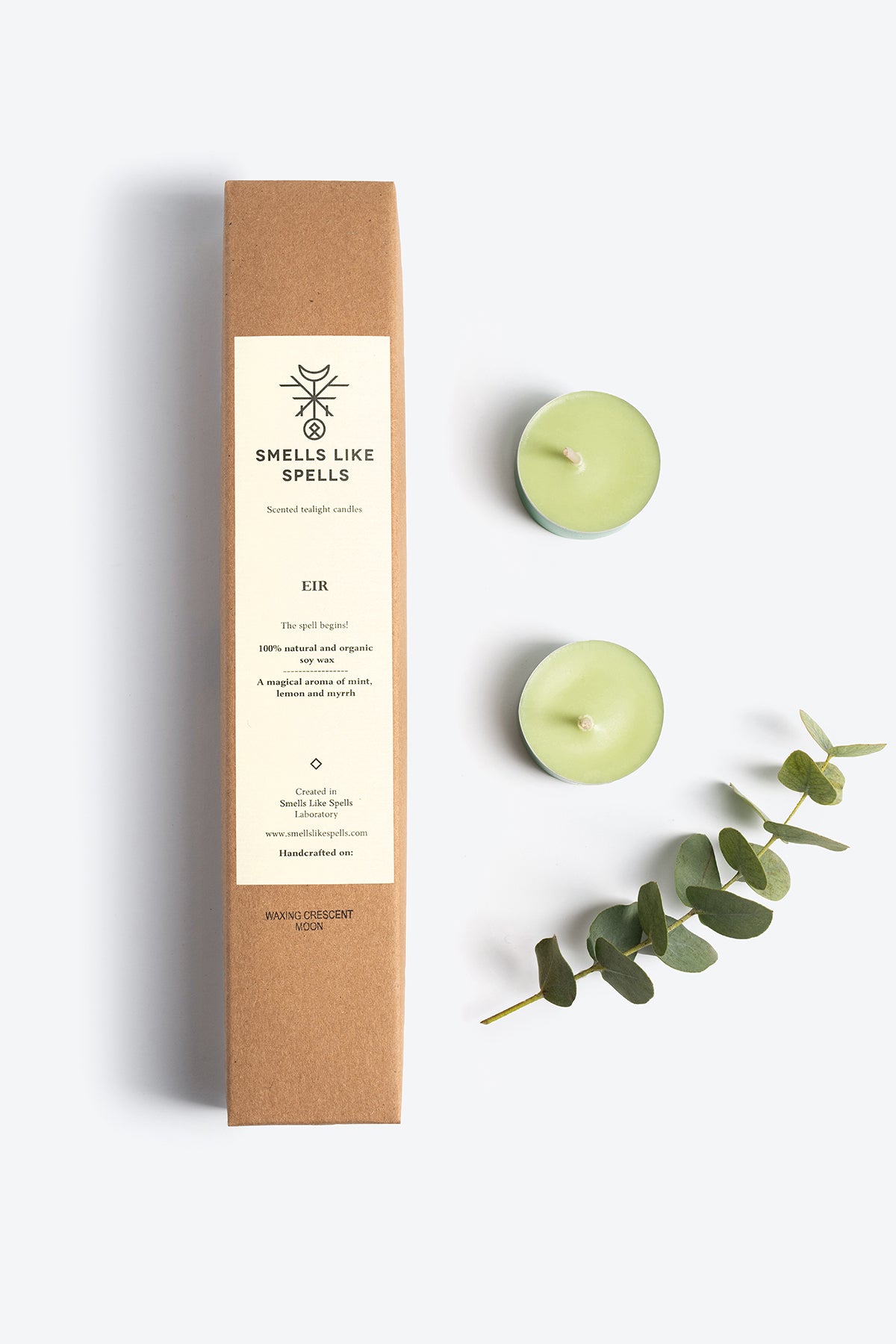 Scented Tealight Candles Eir – Restoration and Vitality