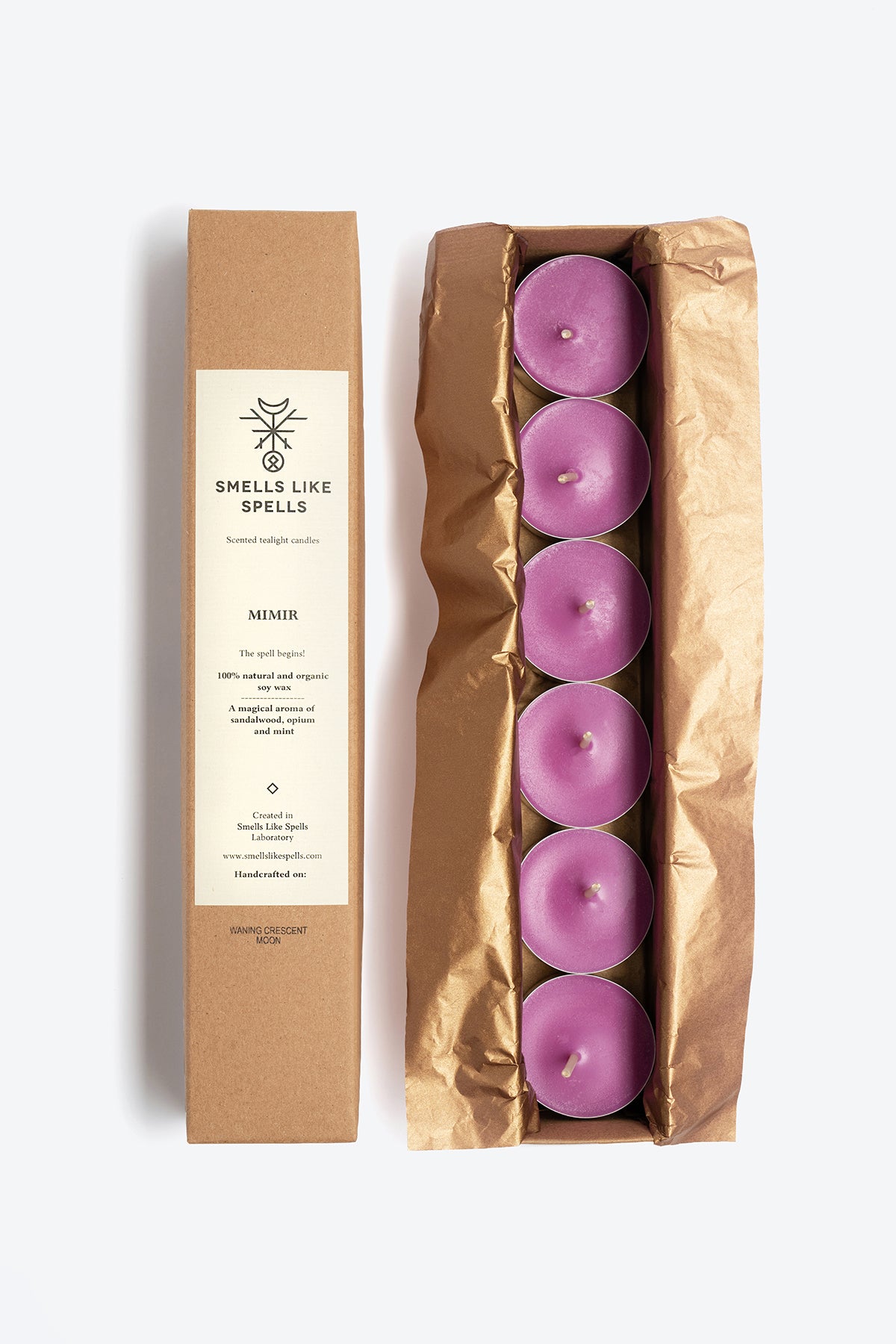 Scented Tealight Candles Mimir – Keeper of Wisdom