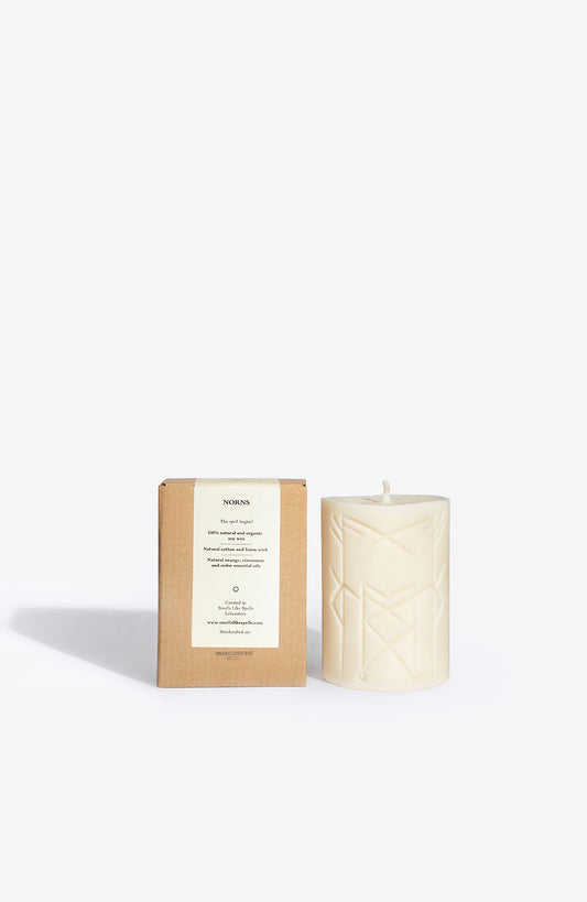 Rune Candle Norns – Weavers of Fate