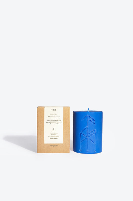 Rune Candle Thor – The Hammer’s Strength