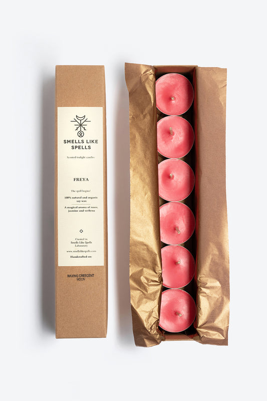 Scented Tealight Candles Freya – Passion and Desire