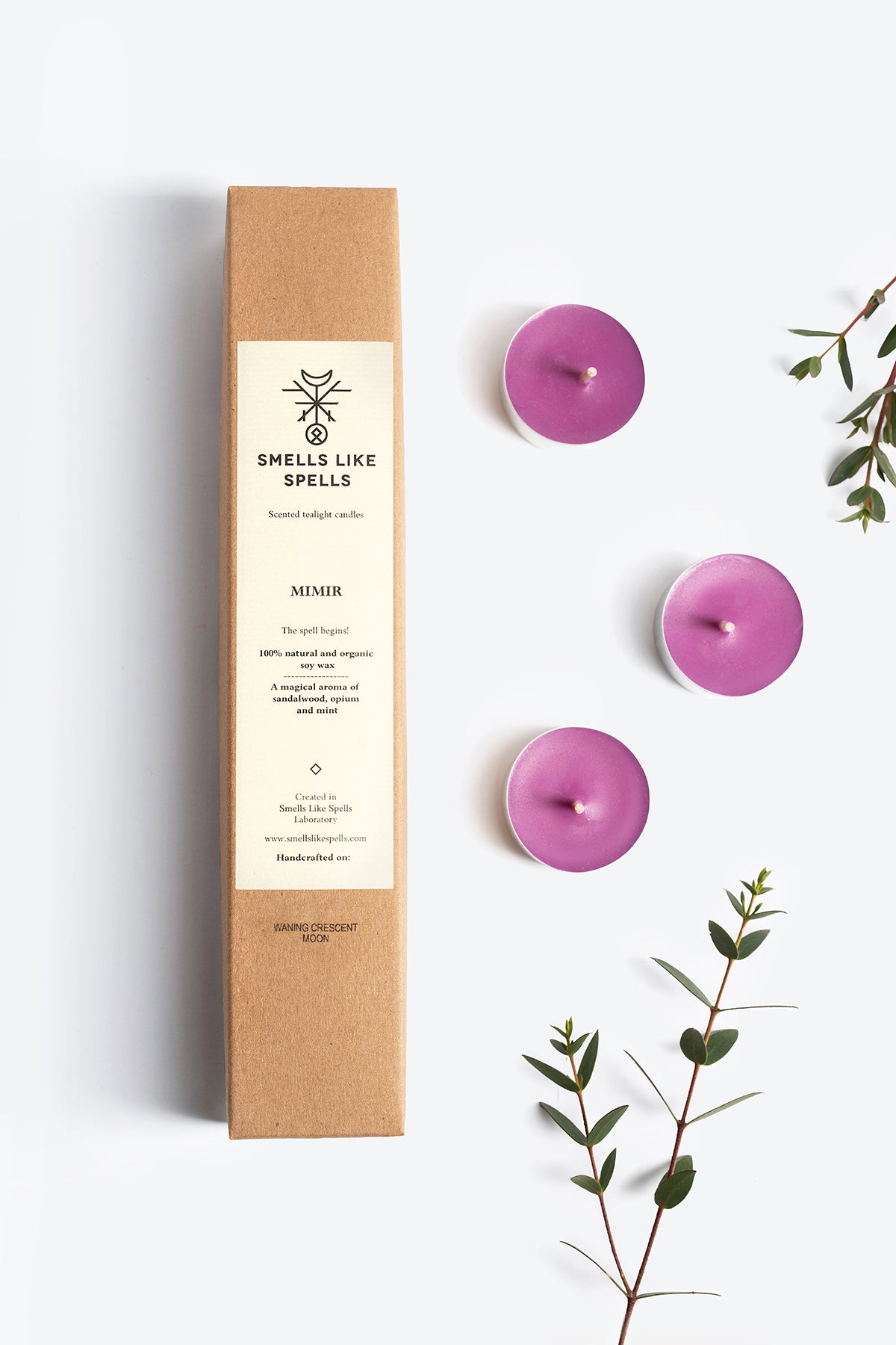 Scented Tealight Candles Mimir – Keeper of Wisdom