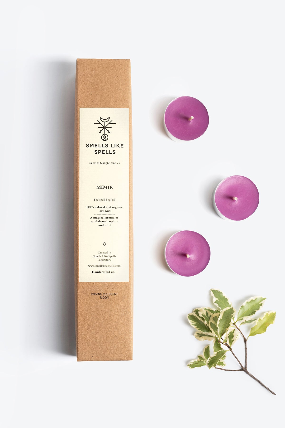 Scented Tealight Candles Mimir – Keeper of Wisdom